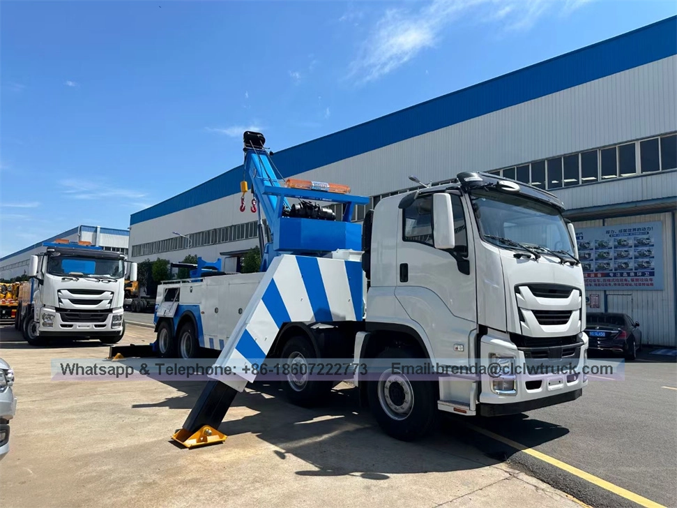 ISUZU 30 toneladang rotator wrecker tow truck hot sell