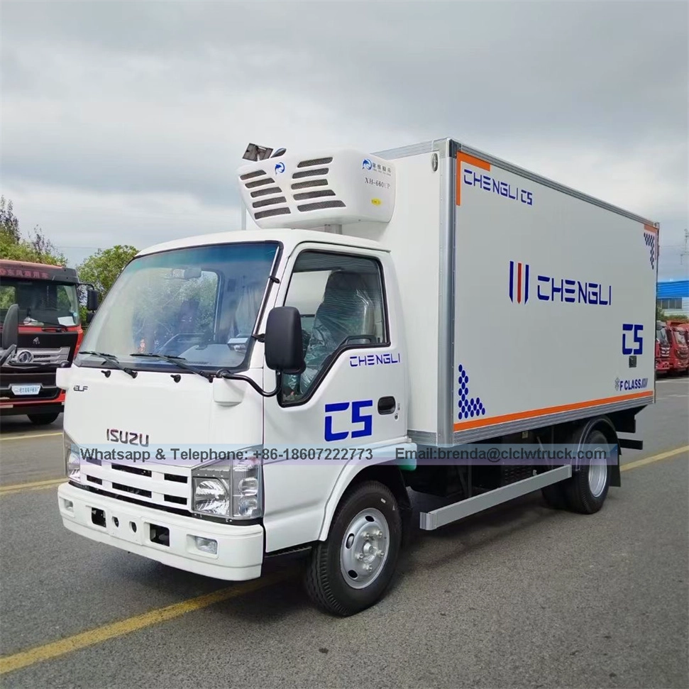 Japanese Refrigerator truck supplier in China,3 ton Refrigerator truck,ISUZU Refrigerator truck