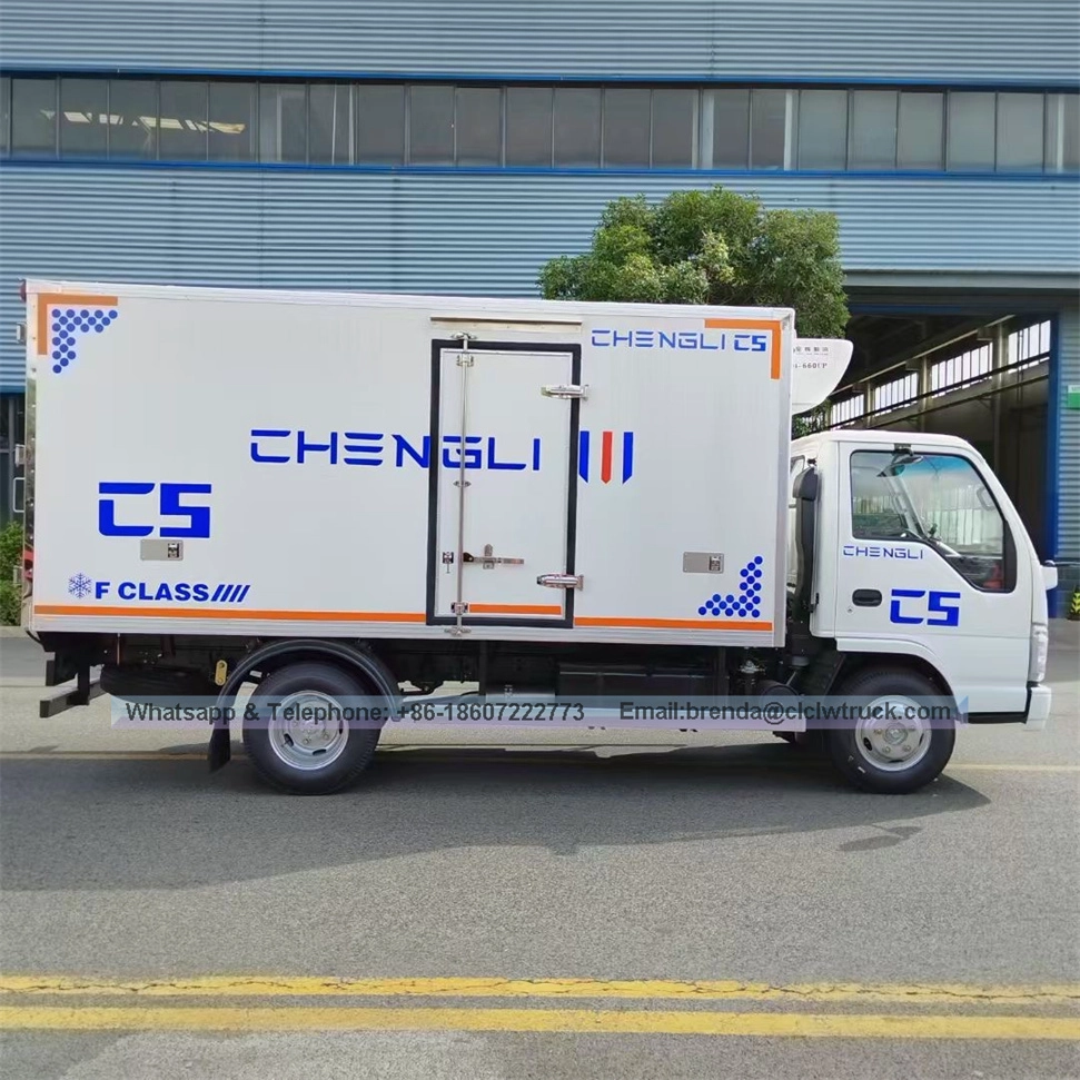 Japanese Refrigerator truck supplier in China,3 ton Refrigerator truck,ISUZU Refrigerator truck