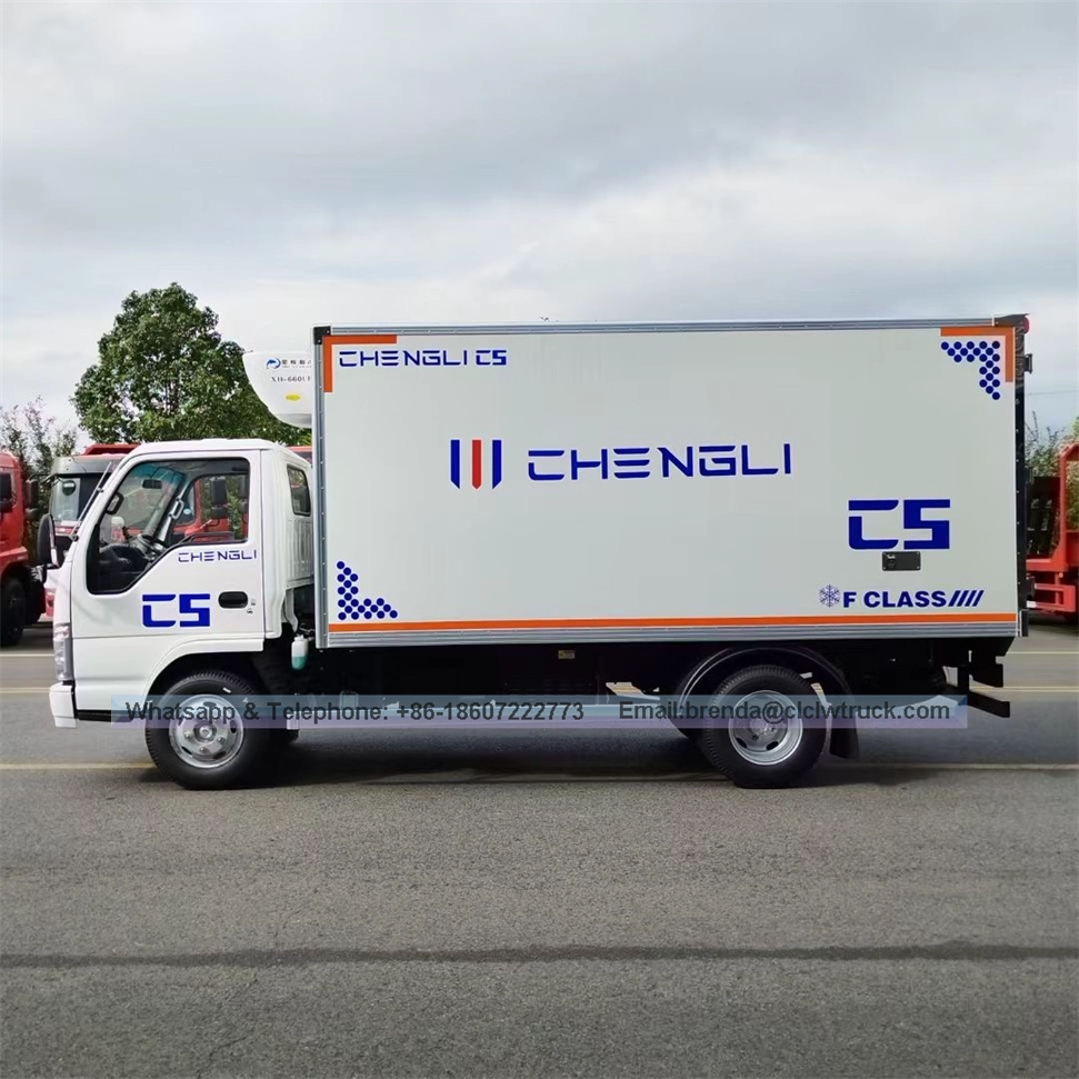 Japanese Refrigerator truck supplier in China,3 ton Refrigerator truck,ISUZU Refrigerator truck