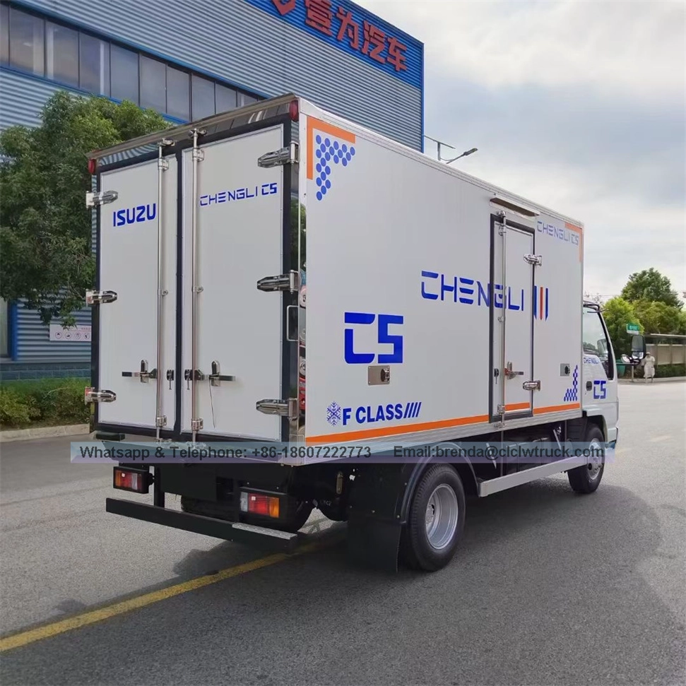 Japanese Refrigerator truck supplier in China,3 ton Refrigerator truck,ISUZU Refrigerator truck