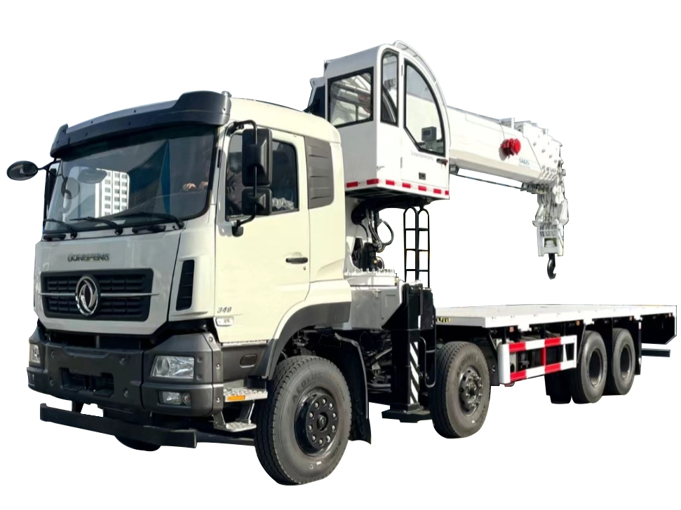 Dongfeng 25-ton na trak na may crane