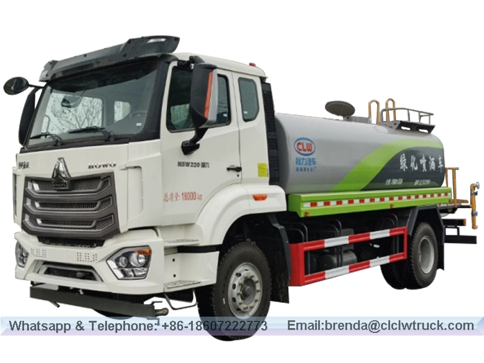 Howo 15m³ Trak pemercik