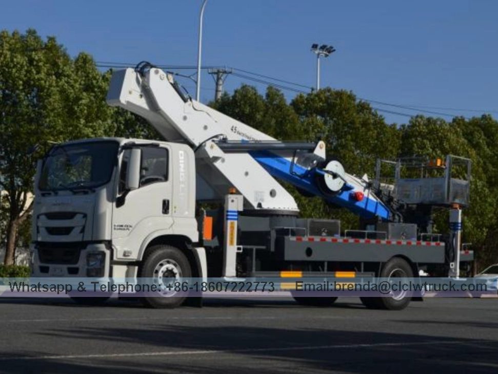 Isuzu 45-meter منصة العمل الجوي