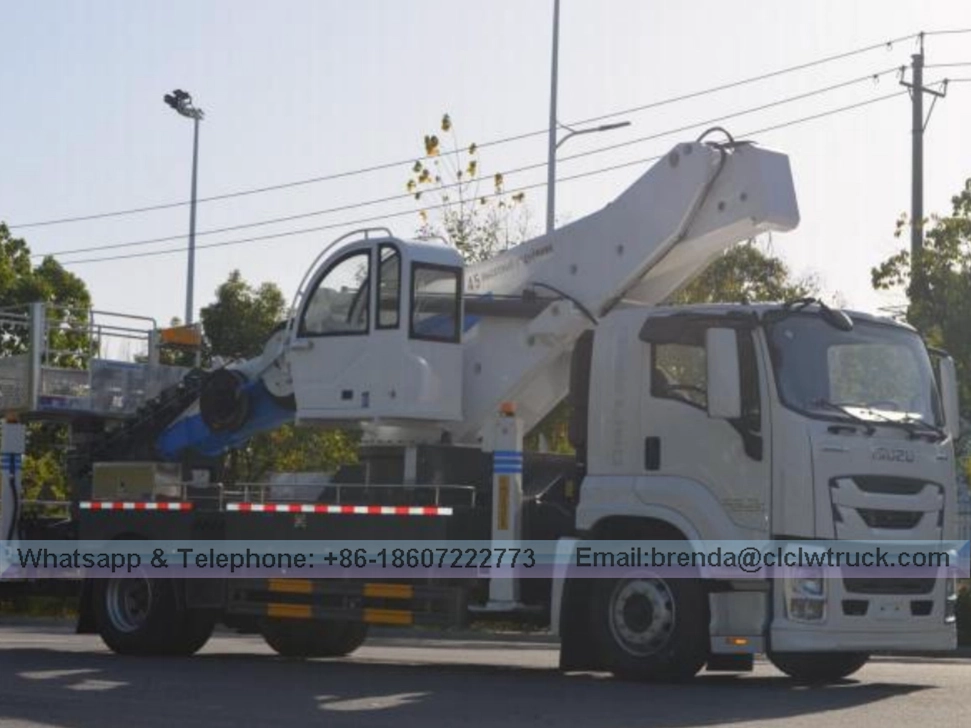 Isuzu 45-meter منصة العمل الجوي