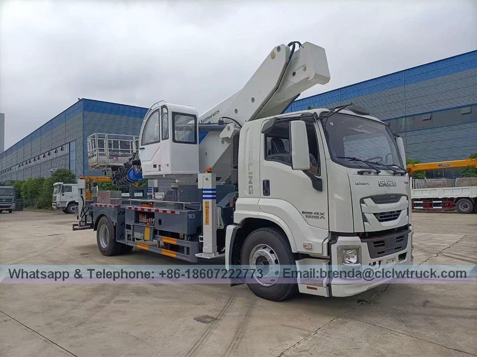 Isuzu 45-meter منصة العمل الجوي