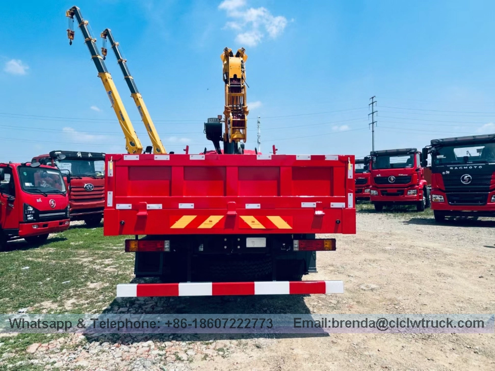 XCQC 8-ton na trak na may crane