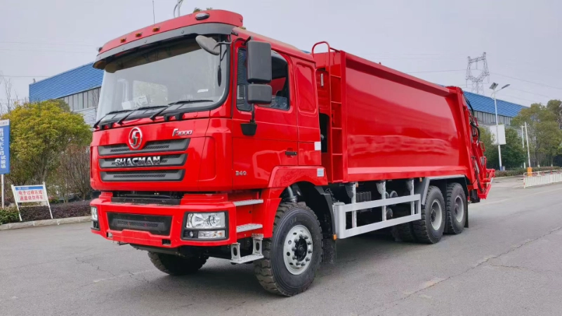 China garbage delivery truck factory