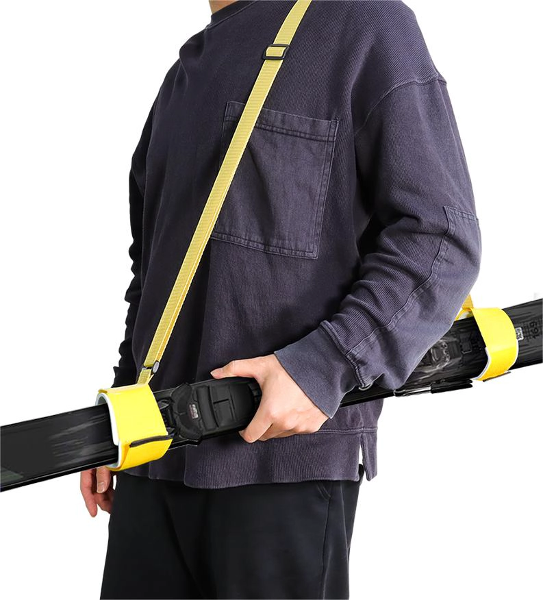 Klettverschluss für Ski