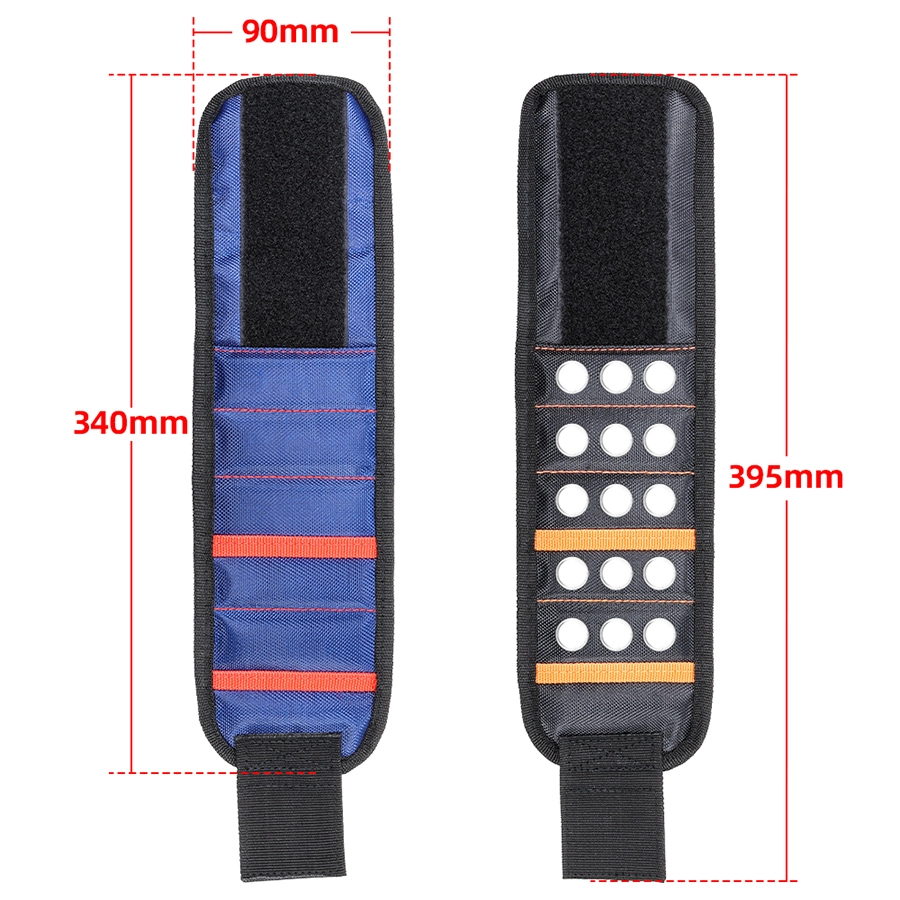 Lightweight and Portable Wristband Magnetic Tool Belt