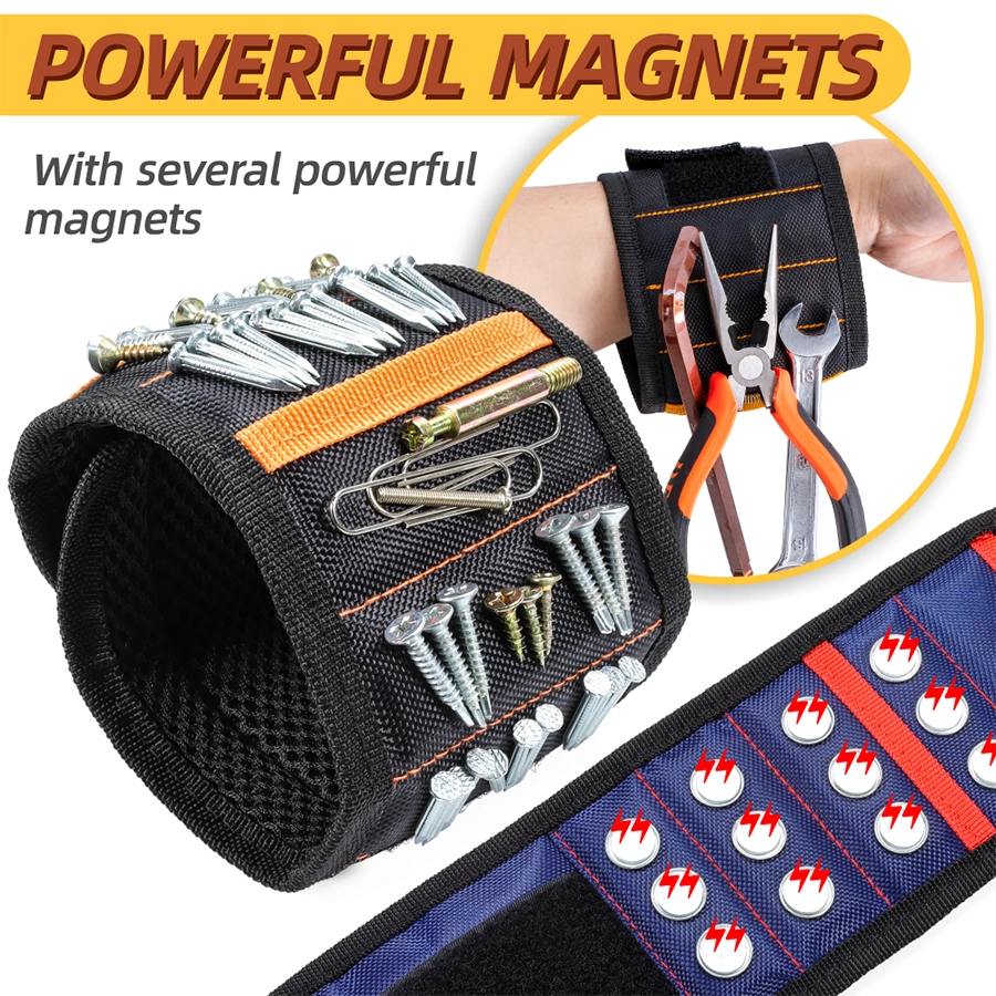 Lightweight and Portable Wristband Magnetic Tool Belt