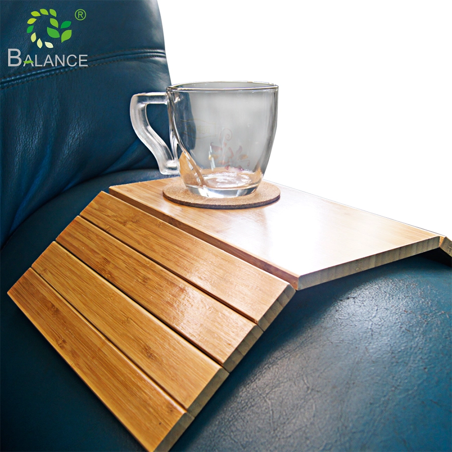 Bambus-Sofa-Arm-Tablett, faltbar, Sofa-Tablett, Arm-Tisch, Sofa-Tablett