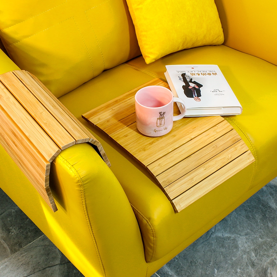 Bambus-Sofa-Arm-Tablett, faltbar, Sofa-Tablett, Arm-Tisch, Sofa-Tablett