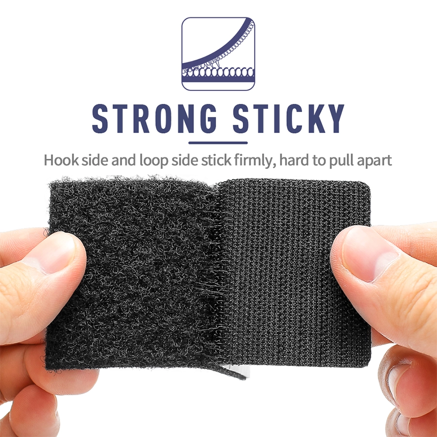High-Quality Die-Cut Hook Loop Dots Supplier Customizable Sizes and Colors Manufacturer for Crafts DIY Projects