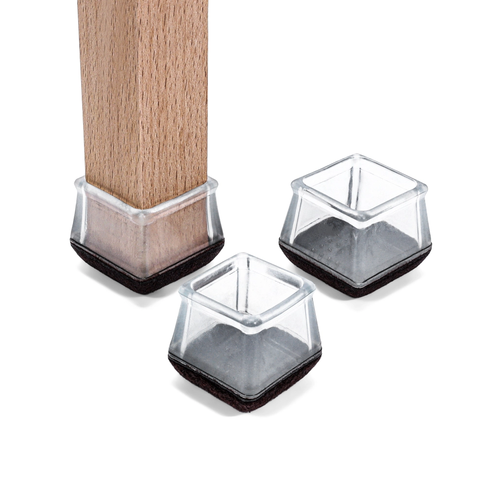 Chair Leg Floor Protector Anti-Scratch Rubber Chair Table Supplier Durable Floor Guard Pads