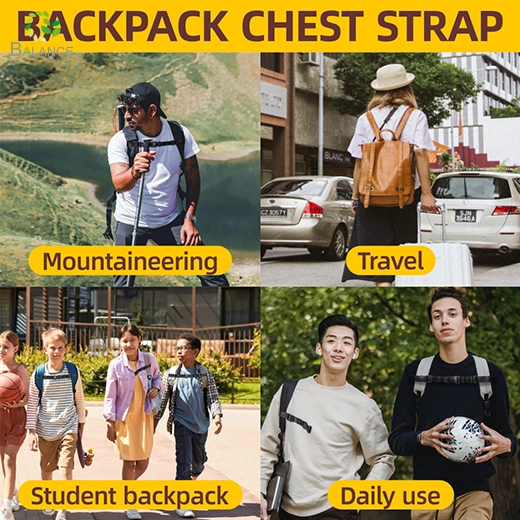 Verstellbare Schnalle -Schnalle -Brustgurt sicheres Taktikwanderungs -Außenausrüstungs -Rucksack -Schultergurt -Haken -Loop -Lieferant