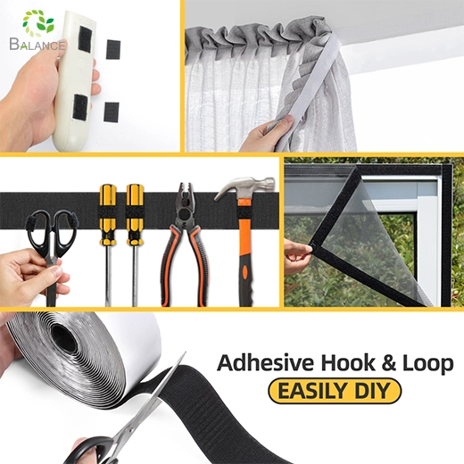 Self Adhesive Heat Resistant Hook and Loop Tape China Manufacturer for Industrial Use