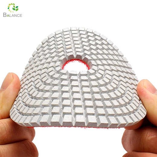 China Lieferant Flexible Diamantpolierkissen 100 200 400 3000 Grit für Granit Marmor Stone Quarz Engineered Stone Buffing Pad Tools Politur