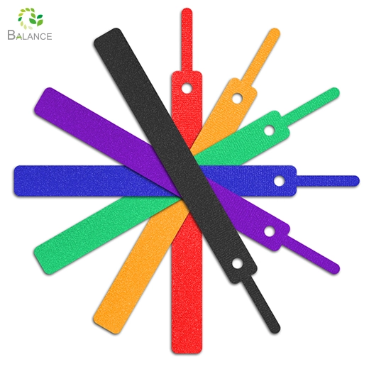 Auto-adhésif durable Back to Back Hook and Loop Cable Tie STRAP ORGANISATEUR POUR LES FILLEURES DE TIRE Gestion de câble Fournisseur de gros fournisseur