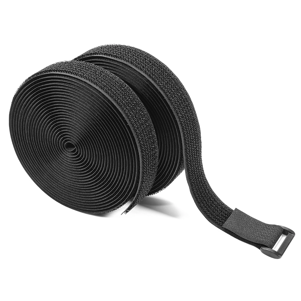 Proveedor de alta calidad reutilizable 100% nylon 2 en 1 gancho y bucle de cinta adhesiva mixta para uso al por mayor de costura artesanal de costura industrial