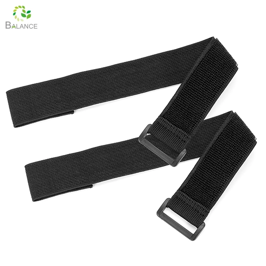 Sangle à crochet et boucle élastique avec un fournisseur de boucle en plastique Fixation réglable durable pour une cravate sécurisée