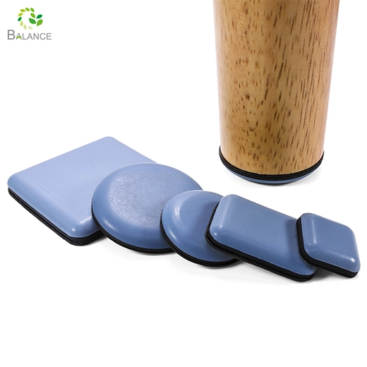 Möbelschieber für hölzernen Stuhltisch Füße Füße Schützer Kleber Pe Glide Pads Leichter Bewegung Hochleistungslieferant