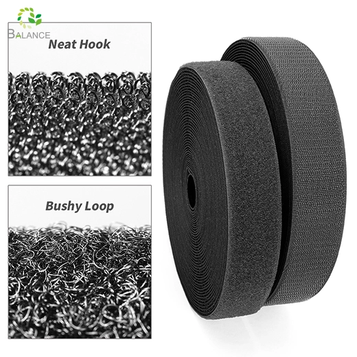 China Factory Manufacturer Hook and Loop Tape Good Quality Hook Loop Tape Fabric Loop Custiomization manufacturer