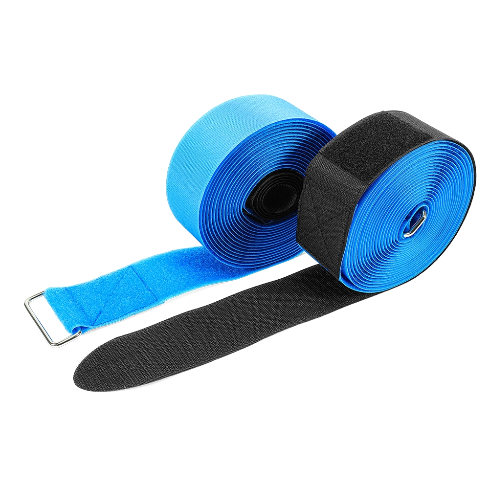 China Heavy-Duty Hook and Loop Cargo Strap with Metal Buckle for Secure Cargo Fastening manufacturer
