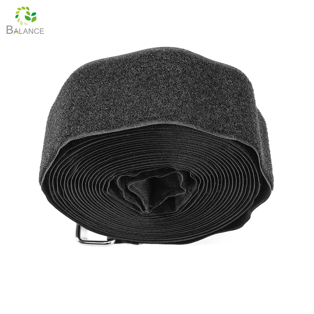 Correia de carga de gancho e laço resistente com fivela de metal para fixação de carga