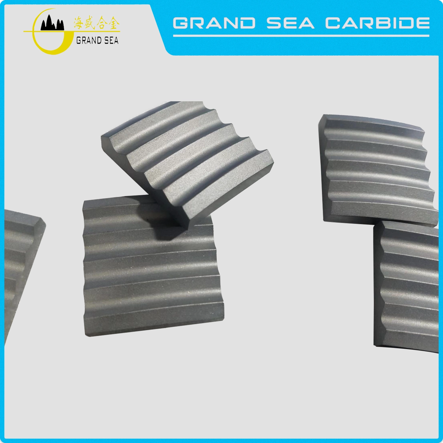 Tungsten Carbide Non Standard Jaw Inserts for Mining Oil Field Tool