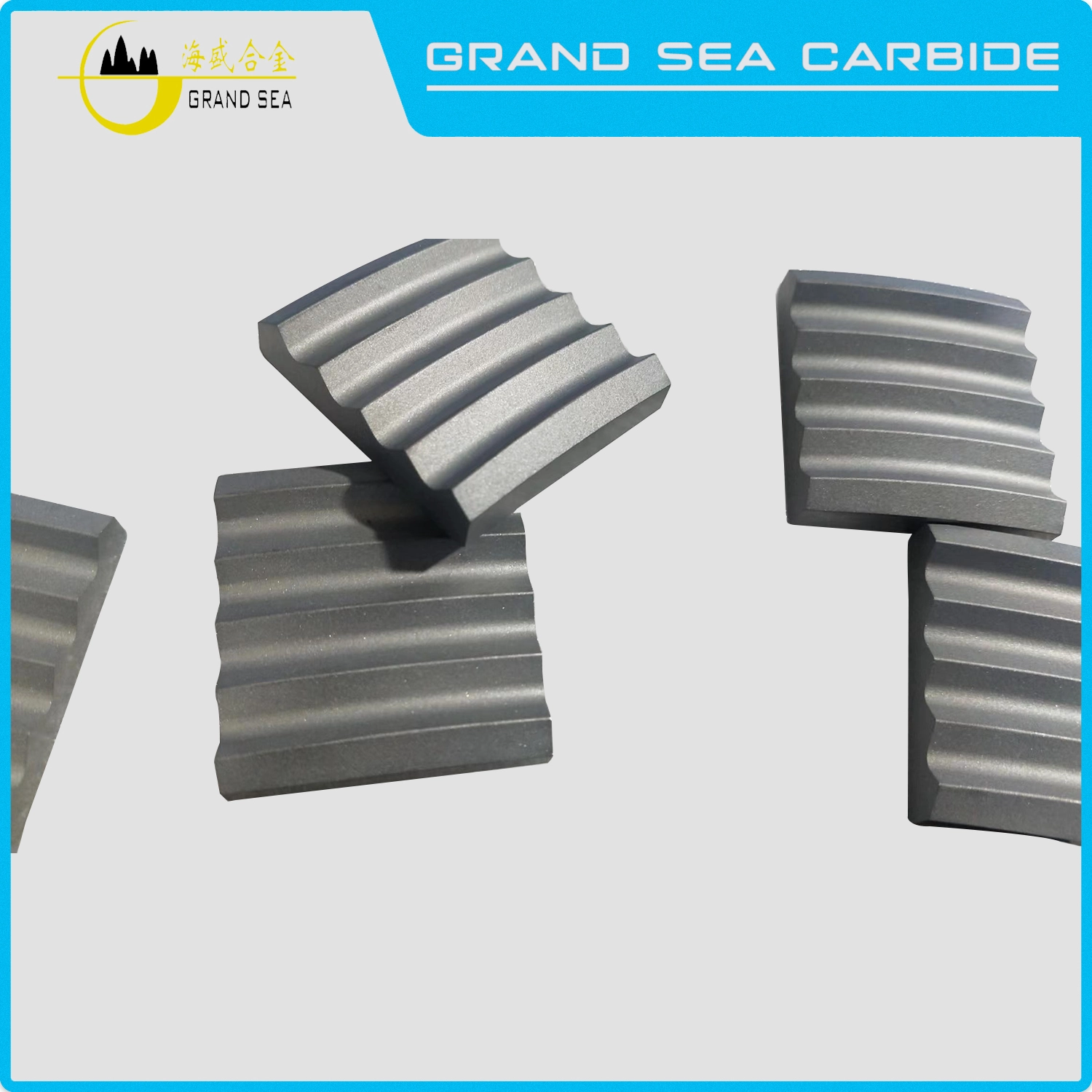 Tungsten Carbide Non Standard Jaw Inserts for Mining Oil Field Tool