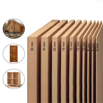Bangun Furnitur Kayu Pemasok Mdf Kayu Veneer Alami Papan Kayu Mdf