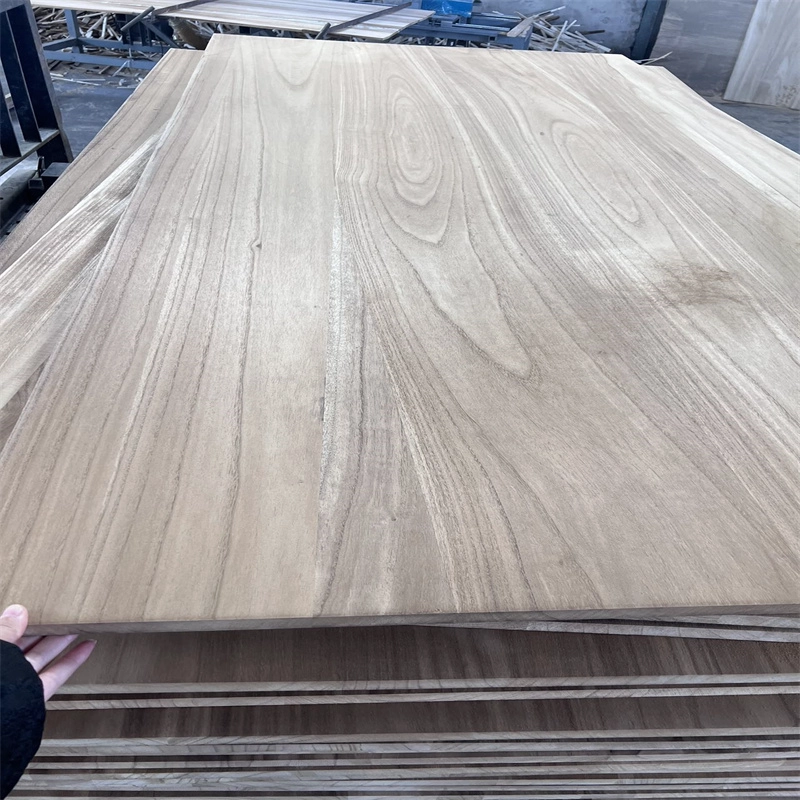 3D Wood Wall Board Chair Panel of Paulownia Solid Wood Board