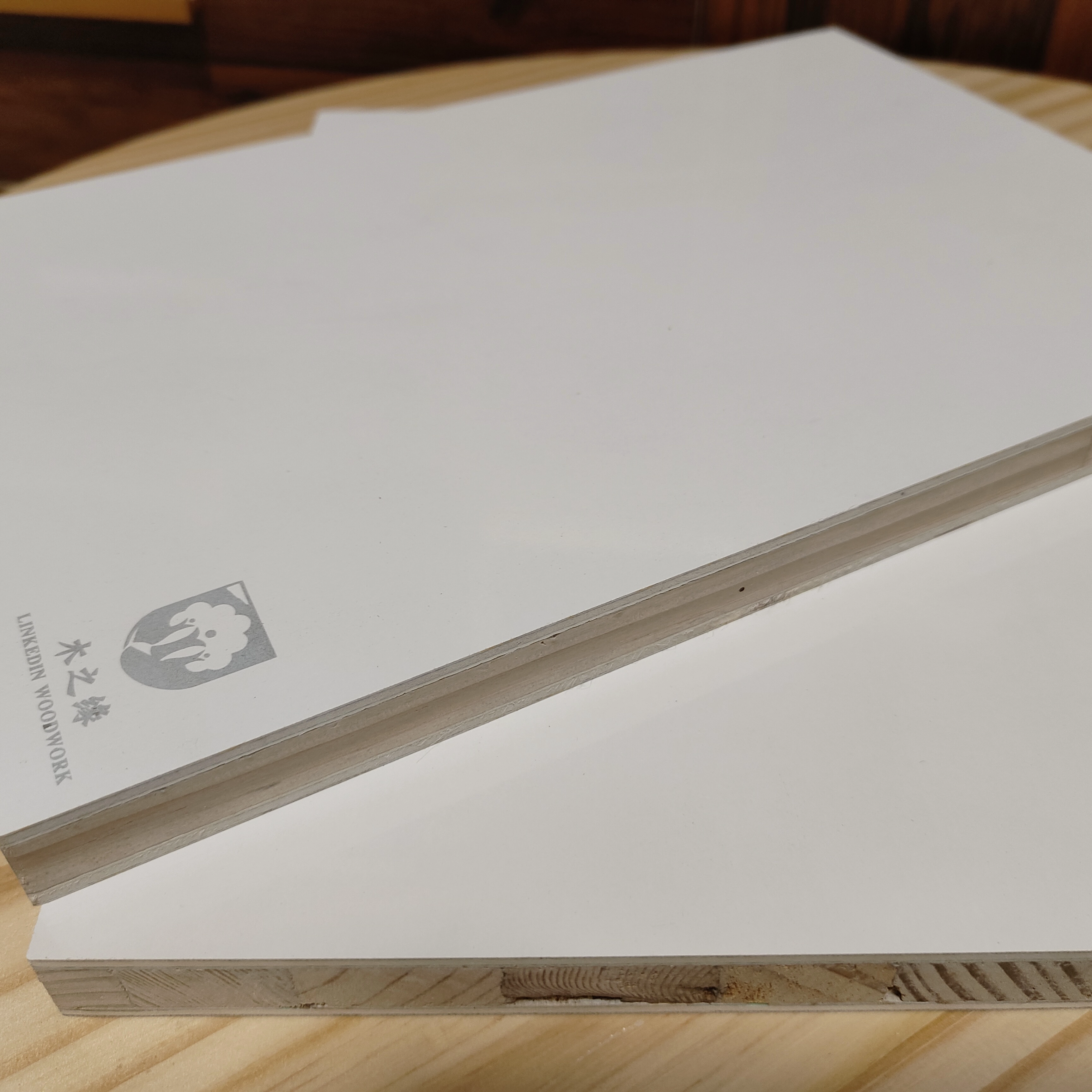 High Gloss Block Board Produce Product Pine Blockboard