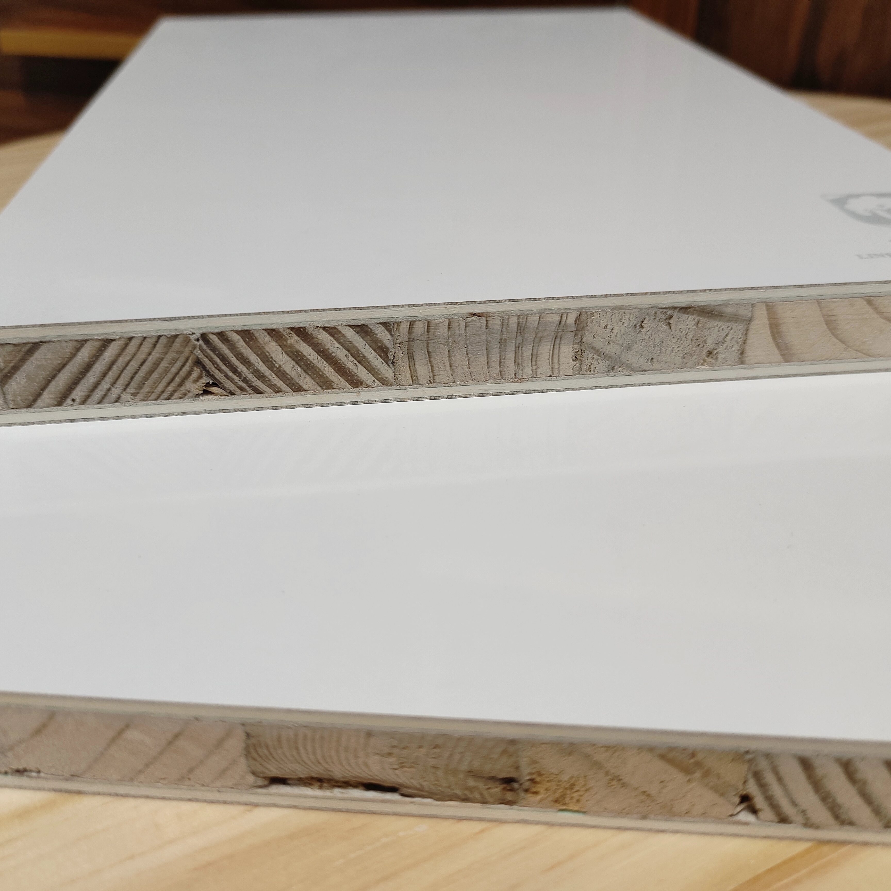High Gloss Block Board Produce Product Pine Blockboard