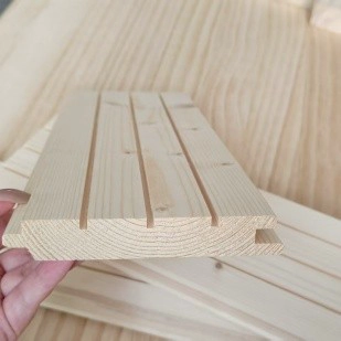 Shandong Spruce Wall Panel Factory Direktversorgung natürlicher massiver Holz umweltfreundliche Wandplattenlieferant