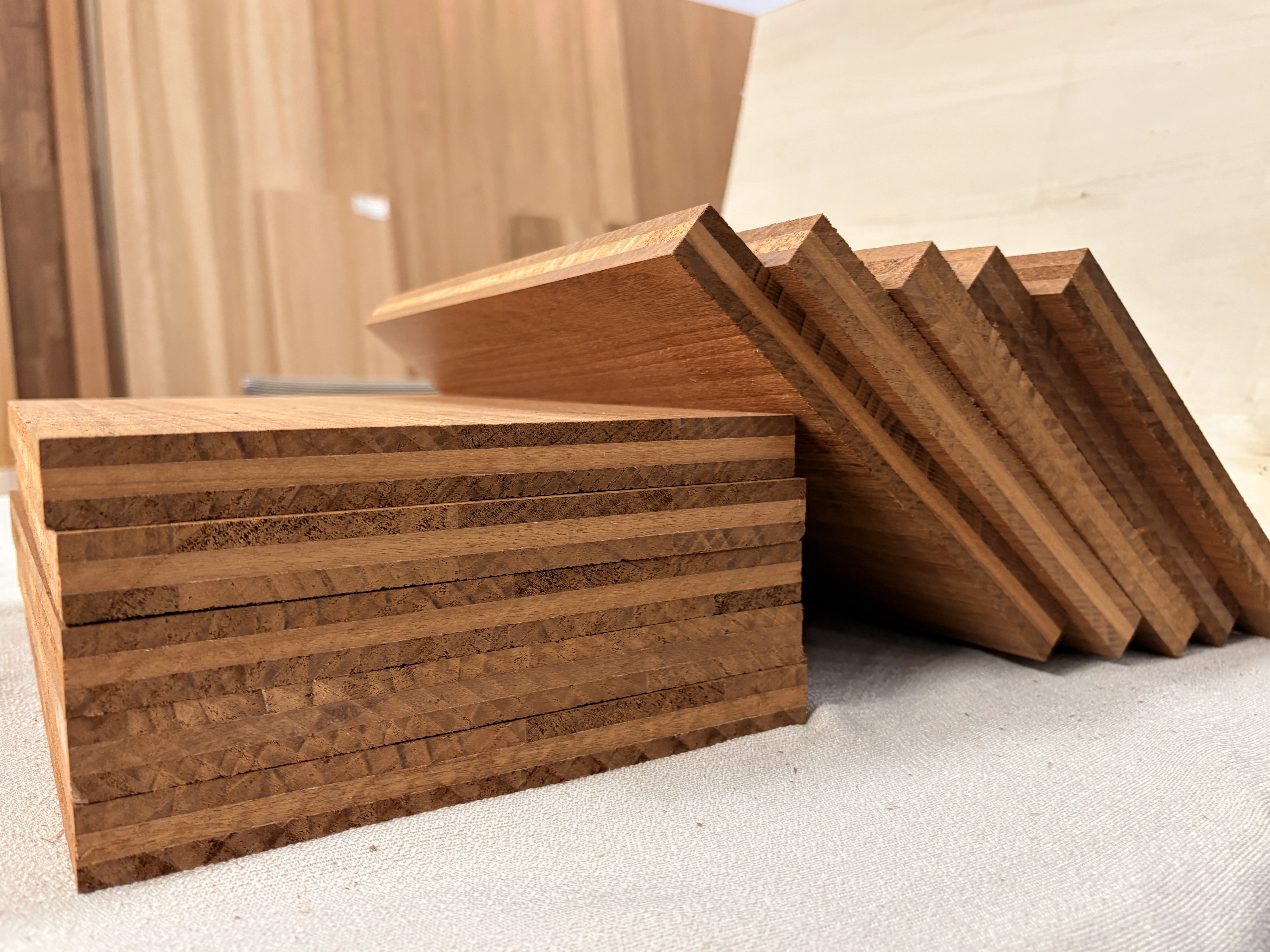 New Product Launch: Thermally Modified 3-Layer Solid Wood Composite Board