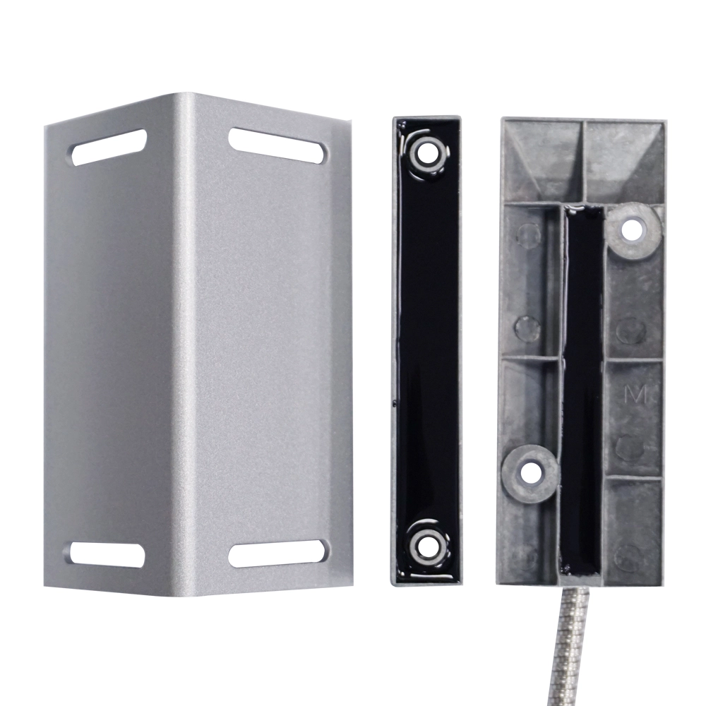 Surface Mounted Zinc Alloy Material Nc/NO Type 12v Metal Door Contact Magnetic Switch sensor