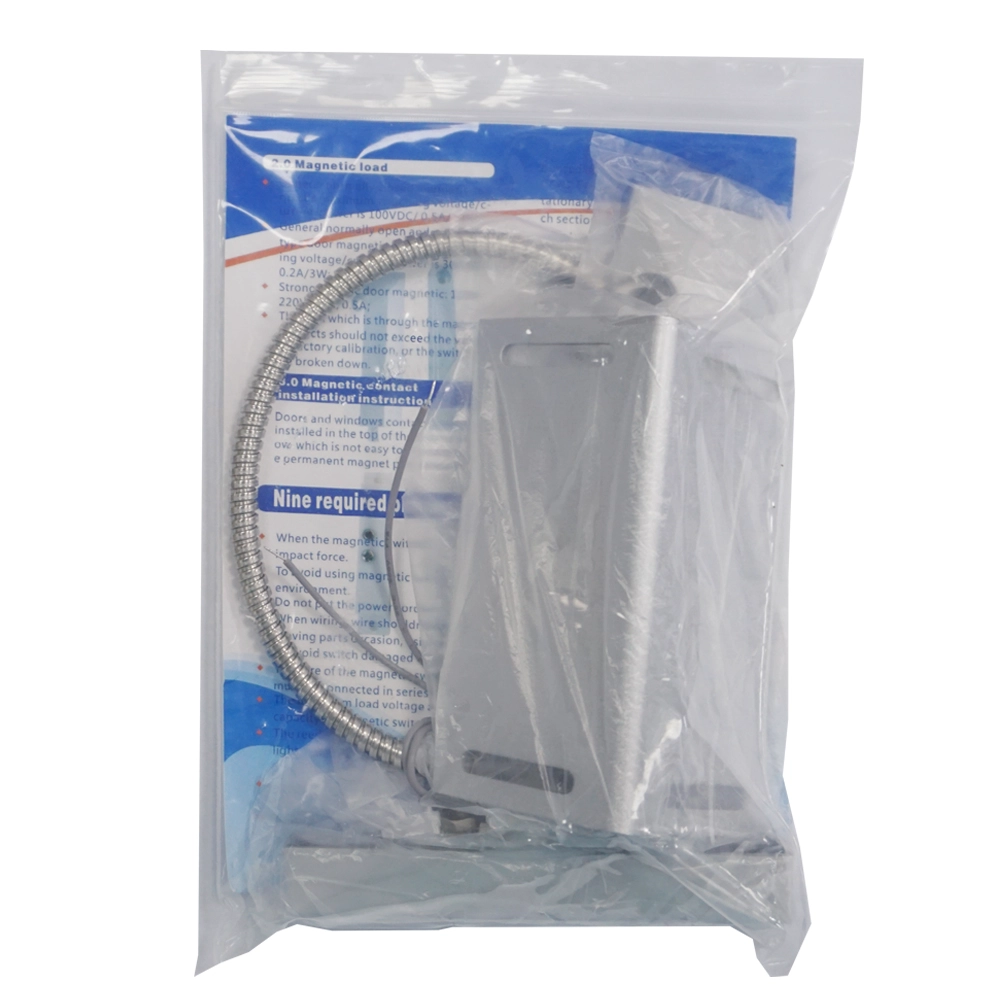 Surface Mounted Zinc Alloy Material Nc/NO Type 12v Metal Door Contact Magnetic Switch sensor