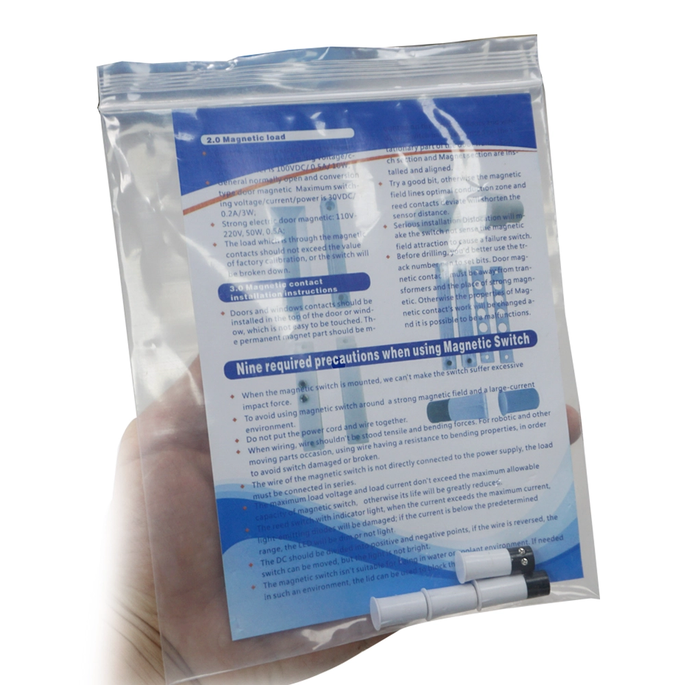 Công tắc từ tính âm tường NC Cửa báo động cửa sổ Cảm biến tiếp xúc từ tính cho an ninh gia đình và báo động chống trộm