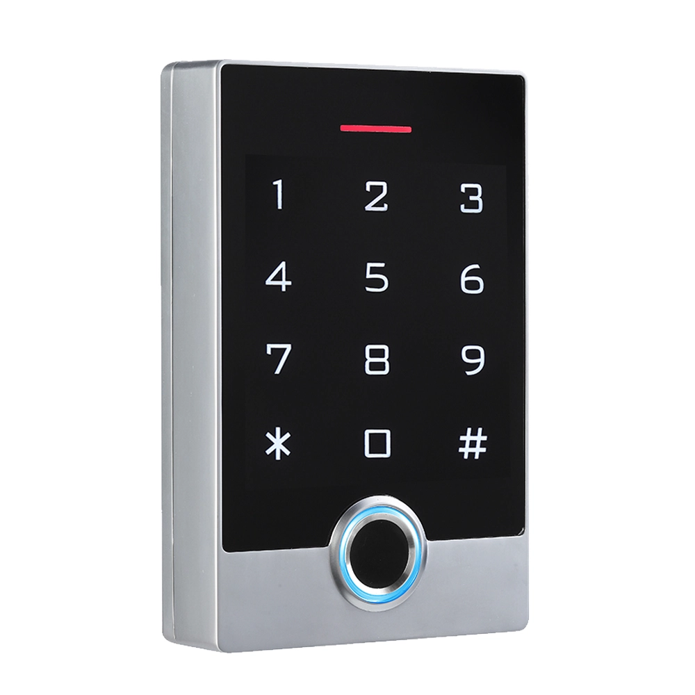 Tuya WIFI กรอบโลหะ 125 Khz/13.56 Mhz RFID สมาร์ทประตูเดียวปุ่มกด IP68 ฟังก์ชั่นกันน้ำ