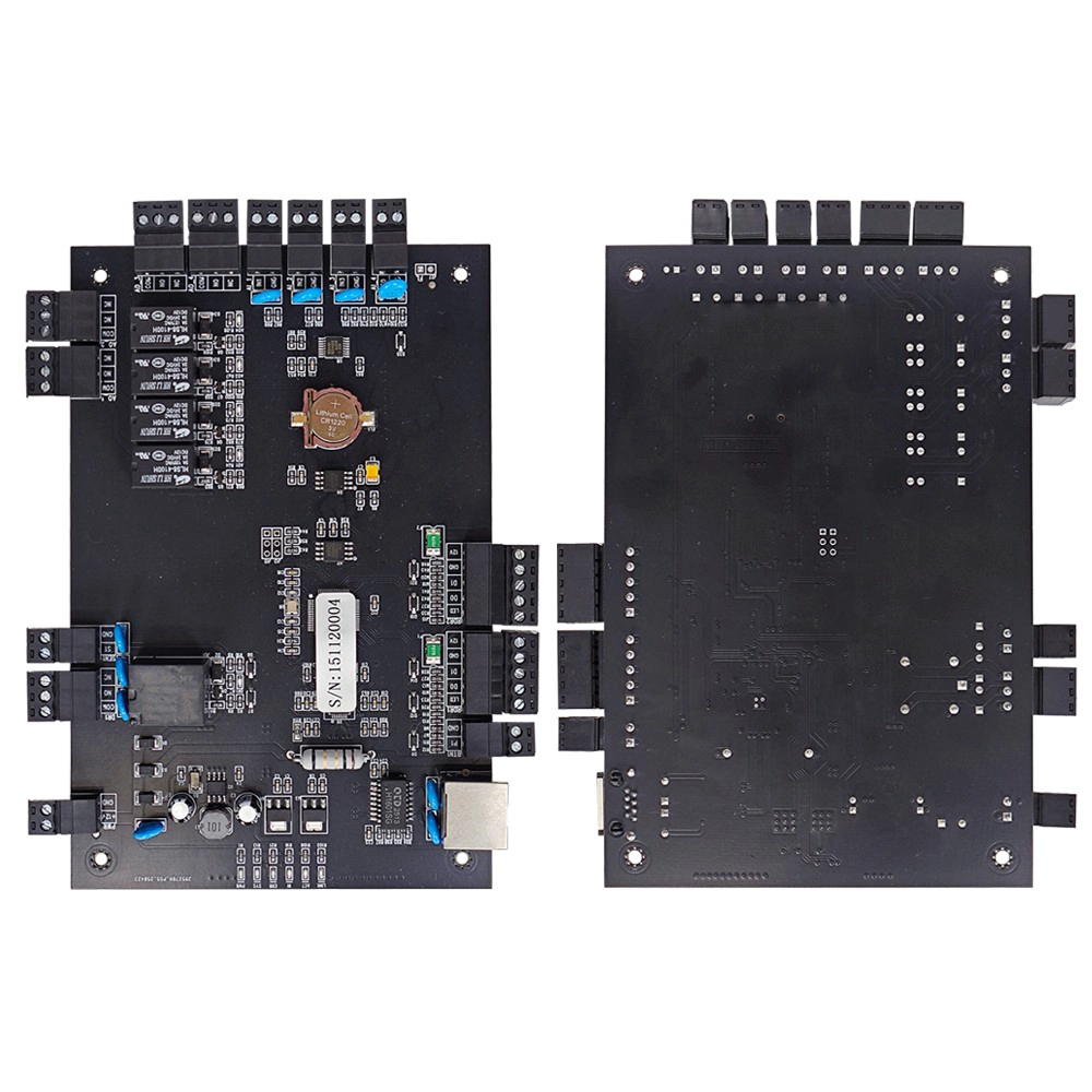 Tcp / ip 1 Mạng bảng điều khiển truy cập cửa ra vào Hệ thống truy cập cửa Weigand Rfid với phần mềm PC quản lý miễn phí