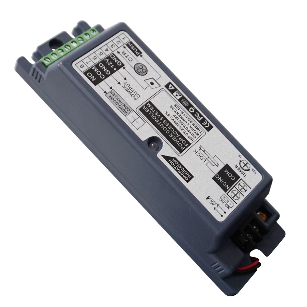 AC220V输入电源控制器EA-34A用于门禁系统,带DC 12V 3A输出