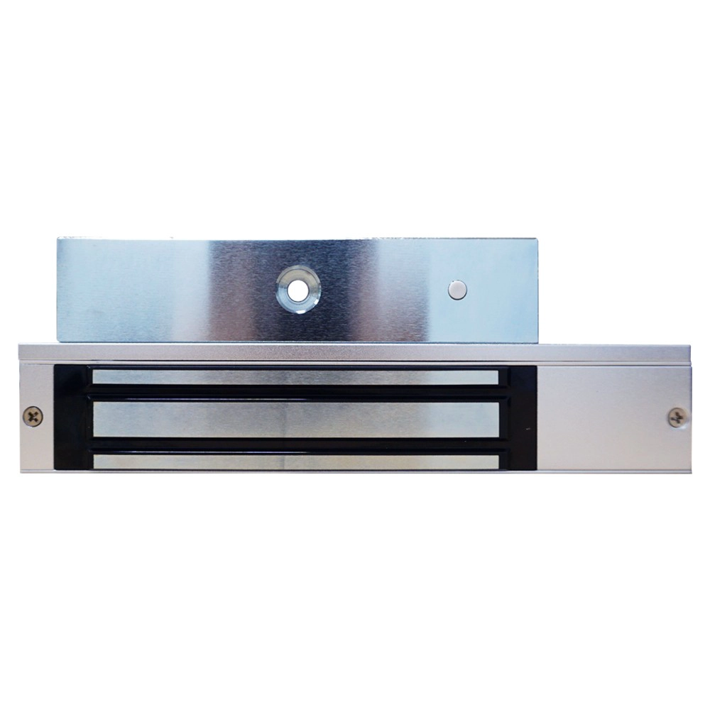 Serrure électromagnétique robuste ML-280, force de maintien de 600 lb, 12 V CC pour contrôle d'accès, avec indicateur LED (usage commercial)