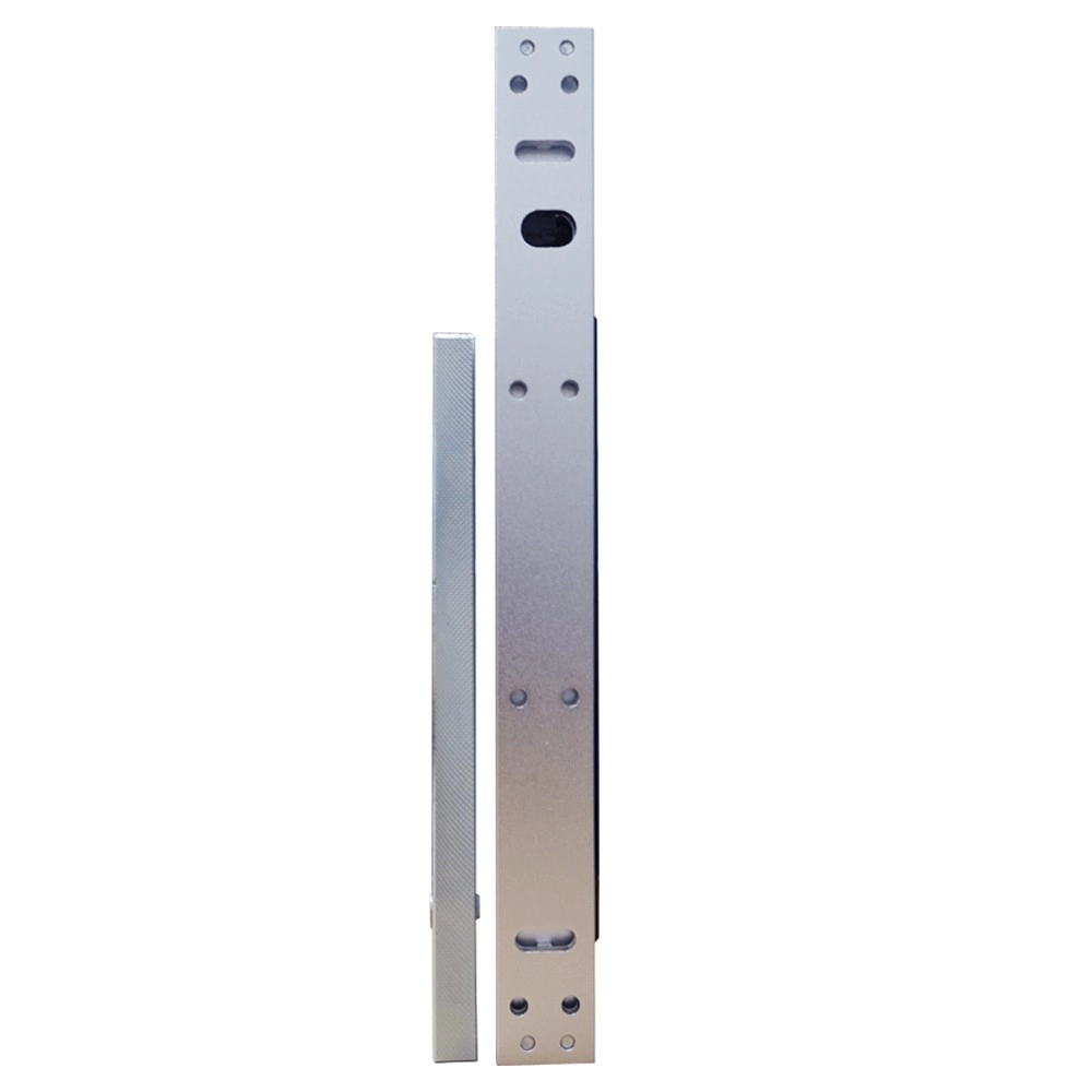 Serrure électromagnétique robuste ML-280, force de maintien de 600 lb, 12 V CC pour contrôle d'accès, avec indicateur LED (usage commercial)