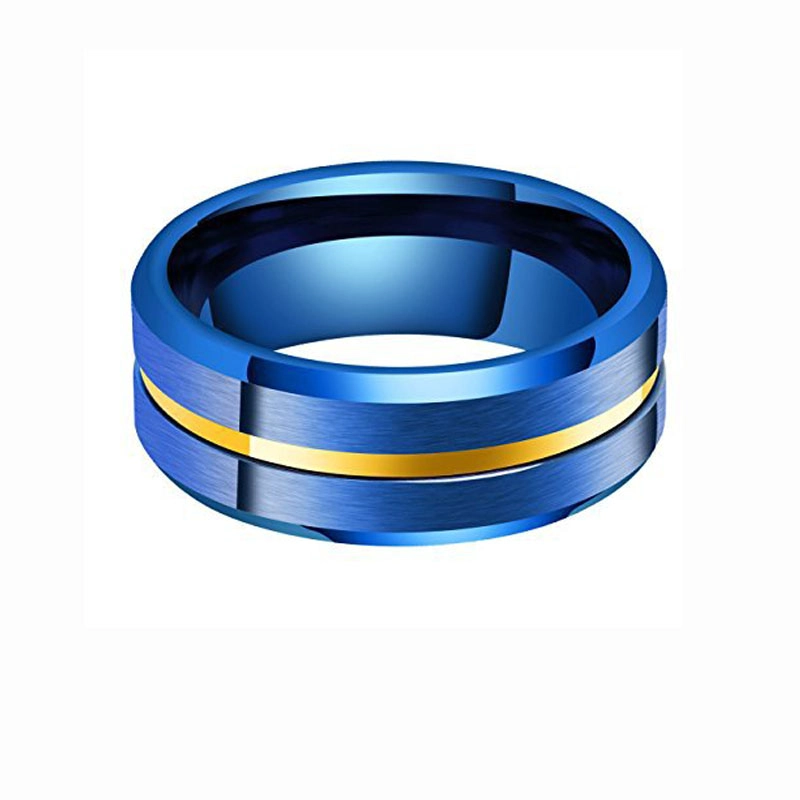 Heiße Verkäufe Zwei Ton Wolfram Band Großhandel Herren Ehering Bands Wolframkarbid Ring China Hersteller