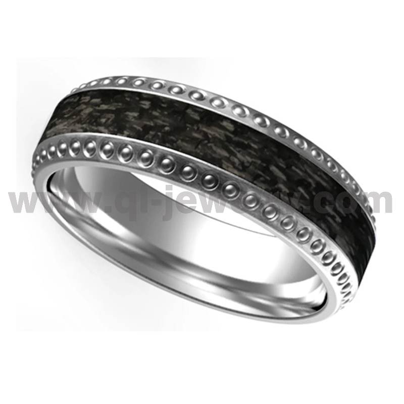 Unveiling the Exquisite Blue Titanium Ring with Black Carbon Fiber Inlay 8mm Blue Titanium and Interwoven Texture Black Carbon Fiber Ring China Manufacturer - COPY - sqekh9