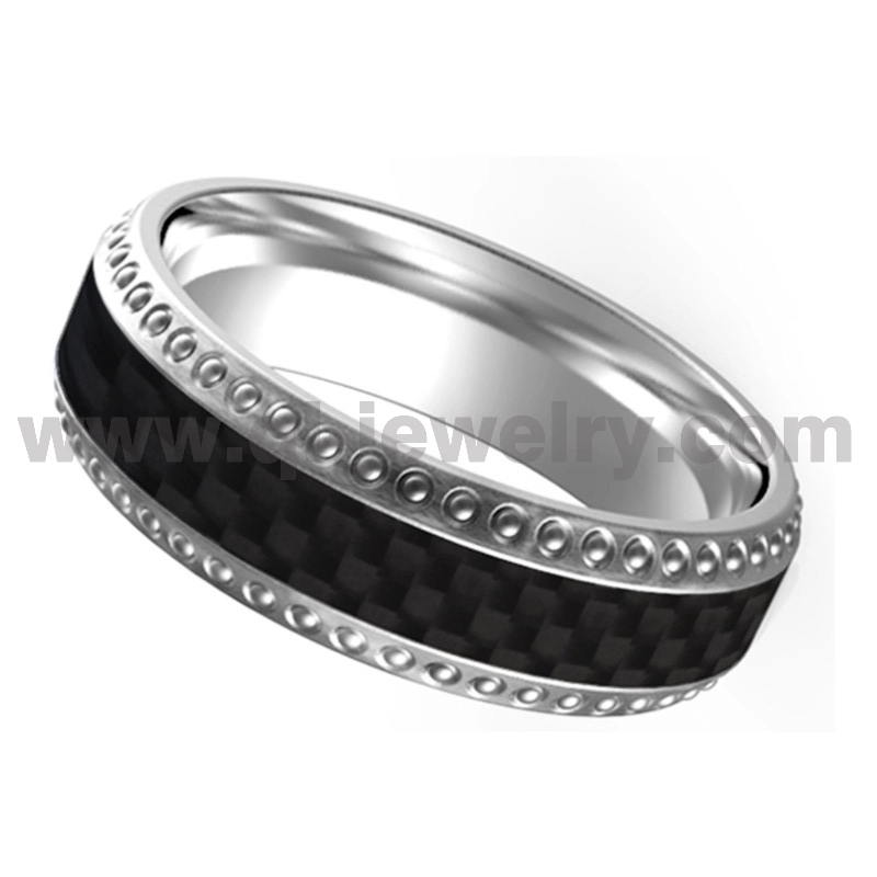 Unveiling the Exquisite Blue Titanium Ring with Black Carbon Fiber Inlay 8mm Blue Titanium and Checkered Texture Black Carbon Fiber Ring China Manufacturer - COPY - 3j6po2