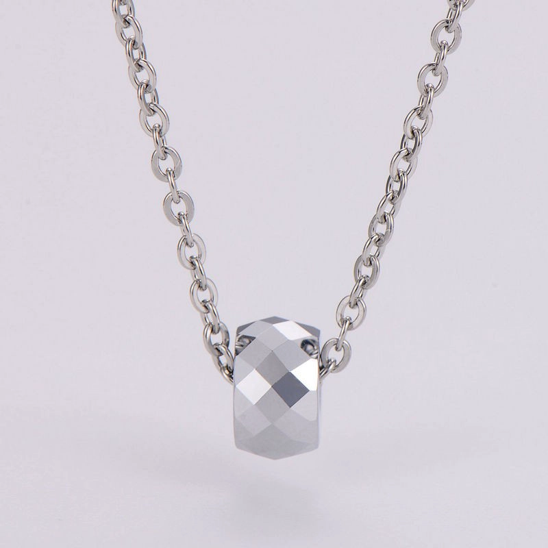 Newest and Unique Men's Tungsten Carbide Diamond - Faceted Tungsten Carbide Pendant China Manufacturer - COPY - usiu7w