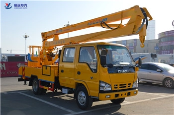 Isuzu Brand 16M Aerial Working/Platform Truck Manufacture للبيع